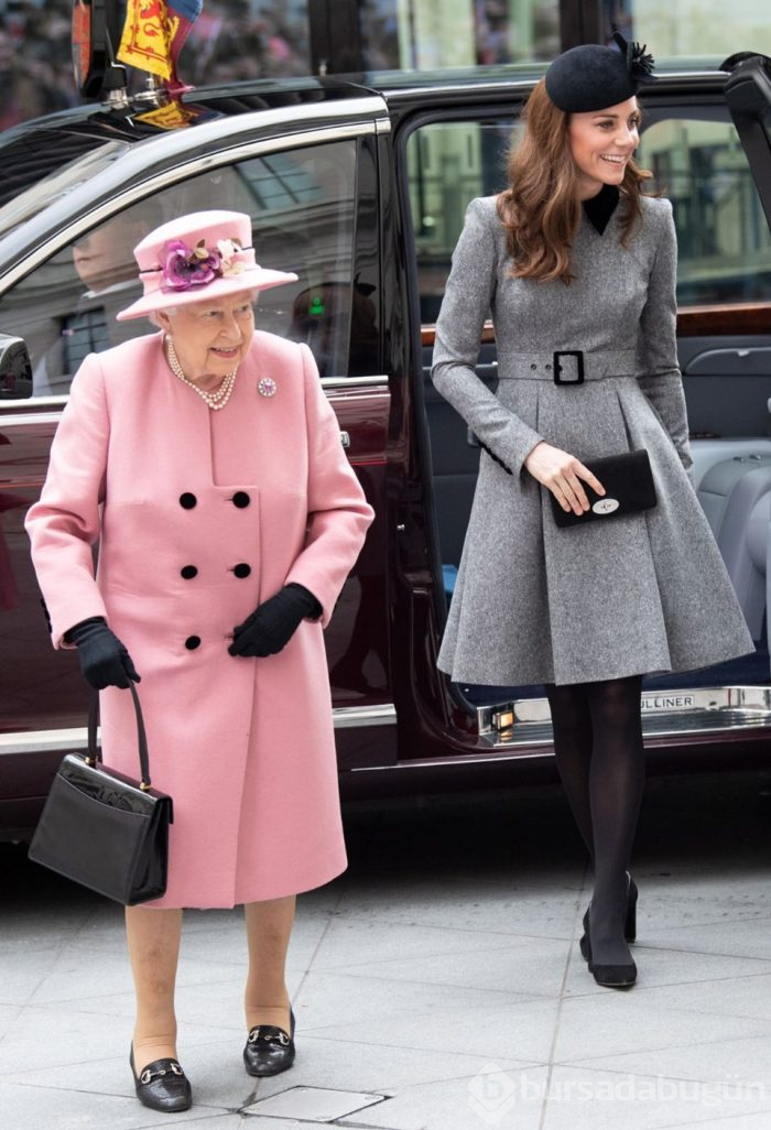 Kate Middleton ve Kraliçe Elizabeth aynı battaniyenin altında