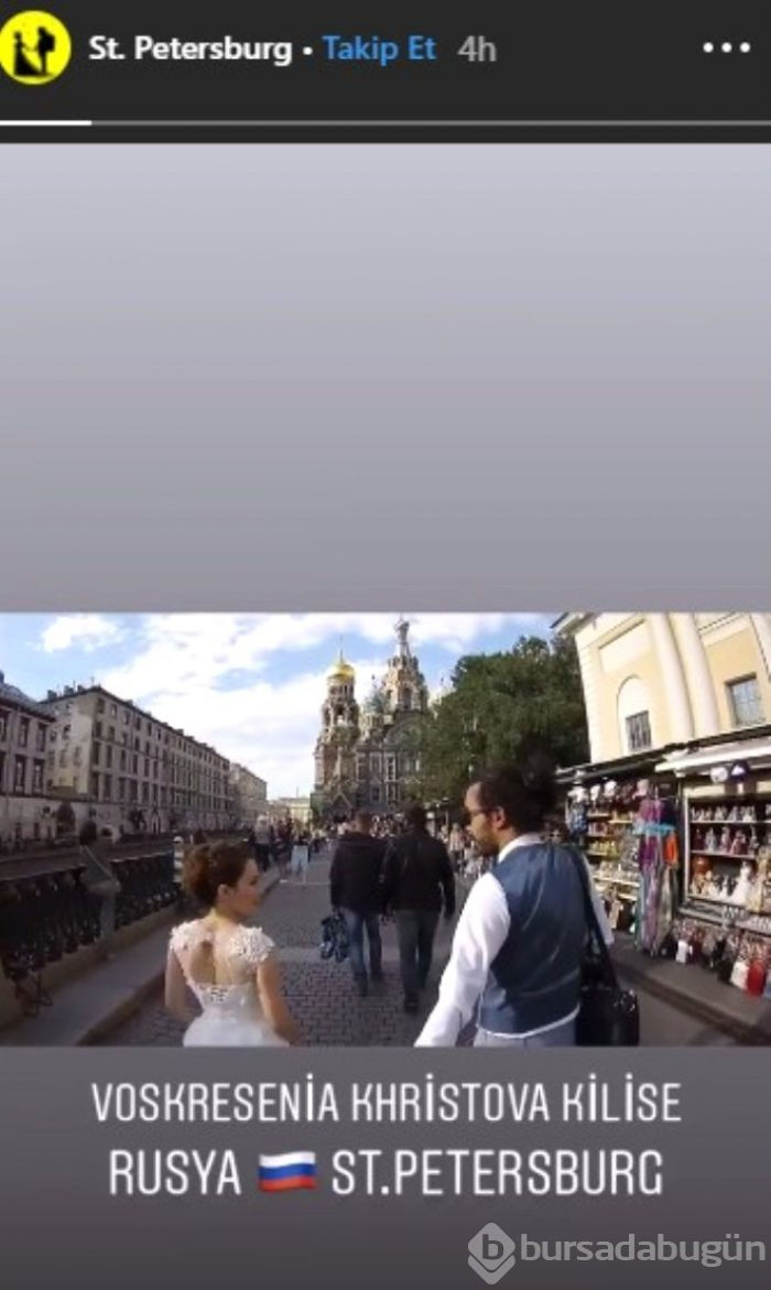 Dünyayı gelinlik ve damatlıklarıyla gezen harika çift!