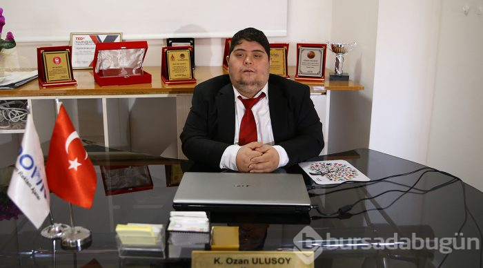 Down sendromlu ilk girişimci, engelli gençlere örnek oluyor
