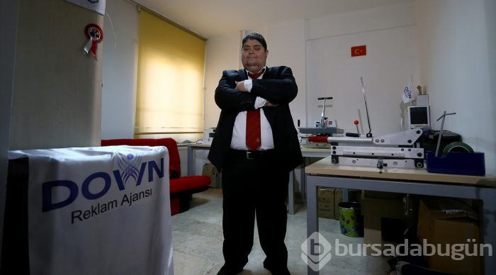 Down sendromlu ilk girişimci, engelli gençlere örnek oluyor
