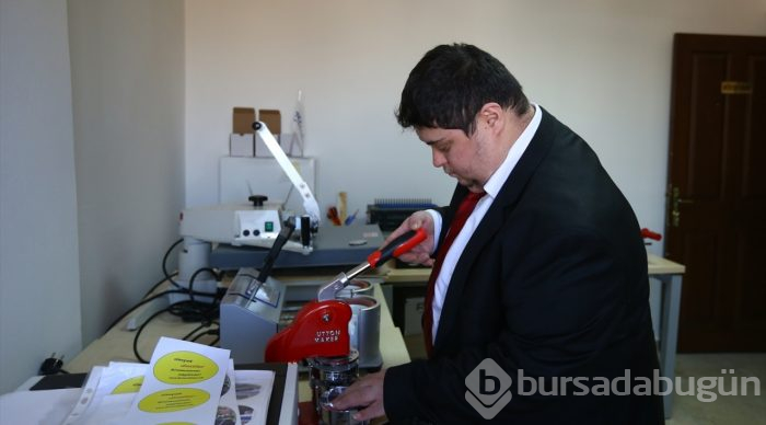 Down sendromlu ilk girişimci, engelli gençlere örnek oluyor
