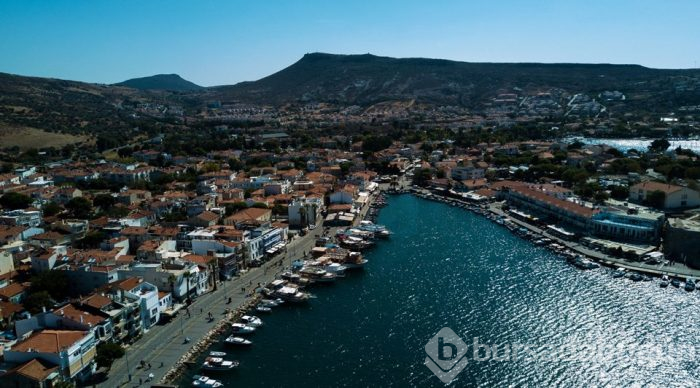 Ege'nin sevimli sahil kasabası Foça'da görsel şölen