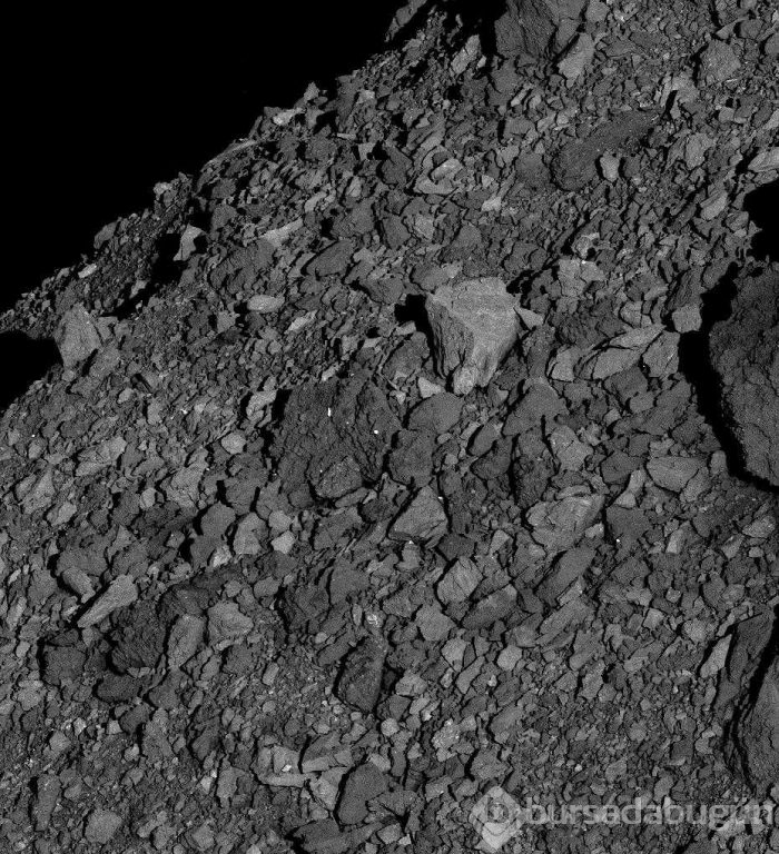NASA'nın OSIRIS-REx uzay aracı Bennu isimli asteroidden yeni görüntüler gönderdi. Yeni görüntüler asteroidin uzaya parçacıklar saçtığını gösteriyor.
