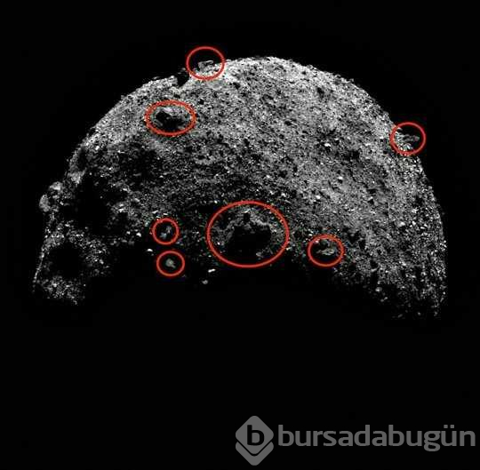 NASA'nın OSIRIS-REx uzay aracı Bennu isimli asteroidden yeni görüntüler gönderdi. Yeni görüntüler asteroidin uzaya parçacıklar saçtığını gösteriyor.
