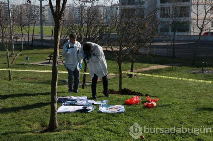 Nevruz alanında toprağa gömülü Öcalan posteri bulundu
