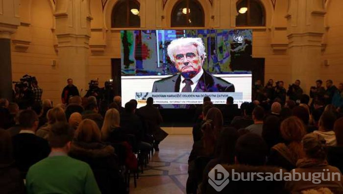 Karadzic'e müebbet cezası sonrası Bosnalılar sevinçli

