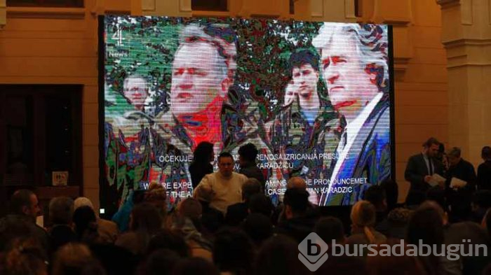 Karadzic'e müebbet cezası sonrası Bosnalılar sevinçli
