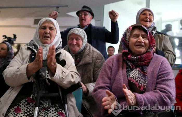 Karadzic'e müebbet cezası sonrası Bosnalılar sevinçli

