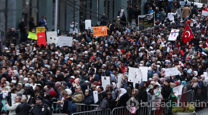 New York'ta İslamofobi'ye karşı ''birlik'' protestosu
