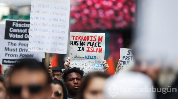 New York'ta İslamofobi'ye karşı ''birlik'' protestosu
