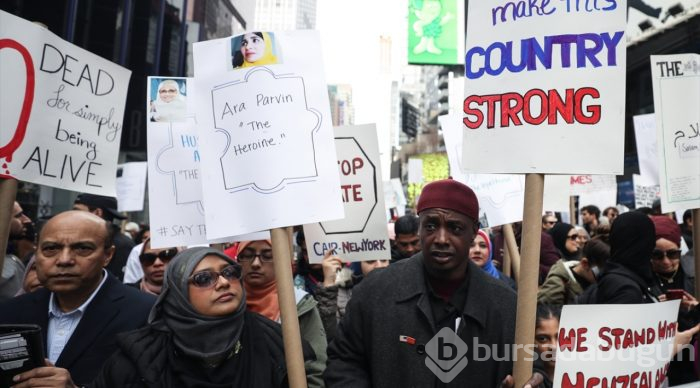 New York'ta İslamofobi'ye karşı ''birlik'' protestosu
