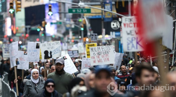 New York'ta İslamofobi'ye karşı ''birlik'' protestosu
