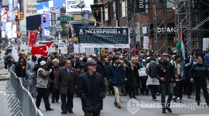 New York'ta İslamofobi'ye karşı ''birlik'' protestosu
