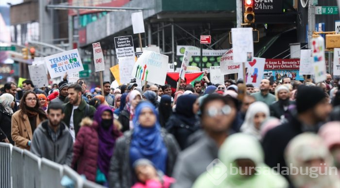 New York'ta İslamofobi'ye karşı ''birlik'' protestosu
