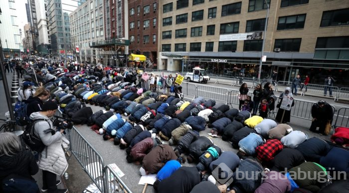 New York'ta İslamofobi'ye karşı ''birlik'' protestosu
