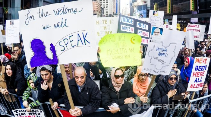 New York'ta İslamofobi'ye karşı ''birlik'' protestosu
