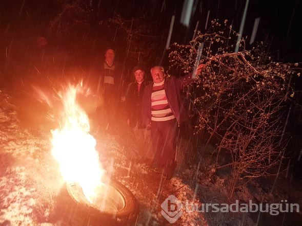 Don riskine karşı fındıklarını bahçelerde ateş yakarak koruyorlar
