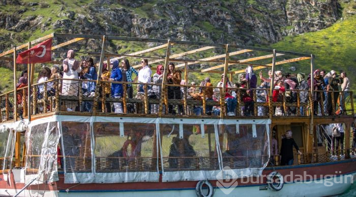 Bozkırın ortasındaki "sahil kenti" ziyaretçilerini bekliyor
