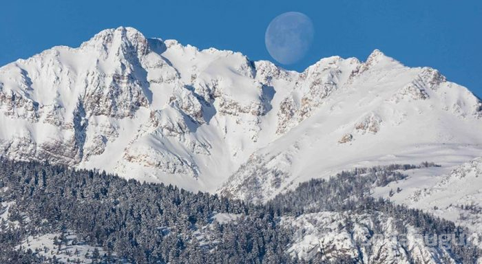 Yellowstone Milli Parkı'nda kış
