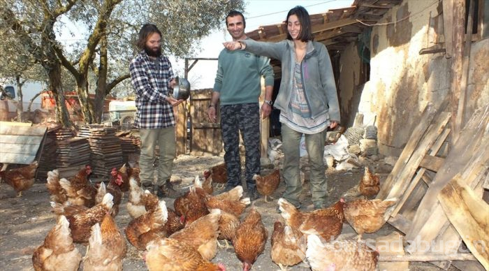 Permakültür çiftliği için karavanla 8 ülkeyi aştılar
