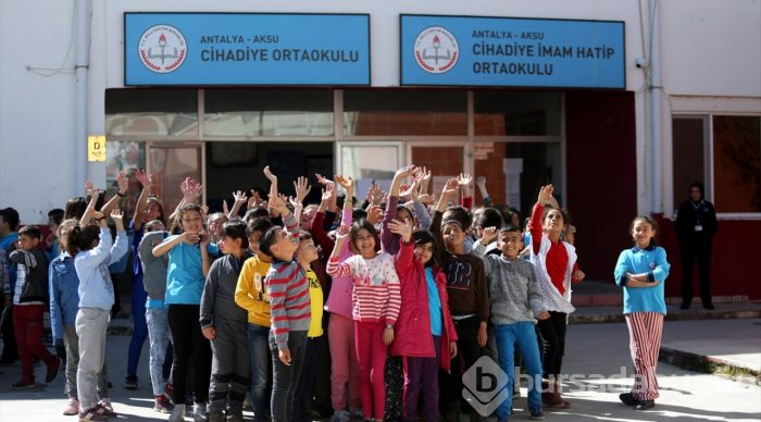 "Bu teneffüs" çocukların hayallerini değiştirdi
