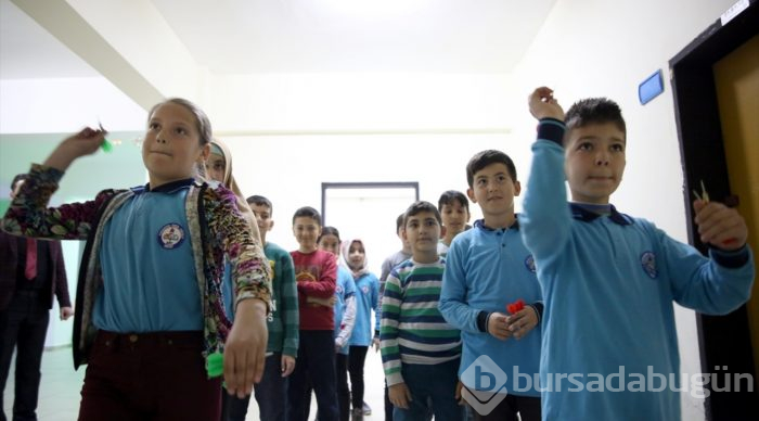 "Bu teneffüs" çocukların hayallerini değiştirdi
