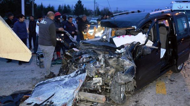 Başkent'te feci kaza: 4 ölü, 1 yaralı

