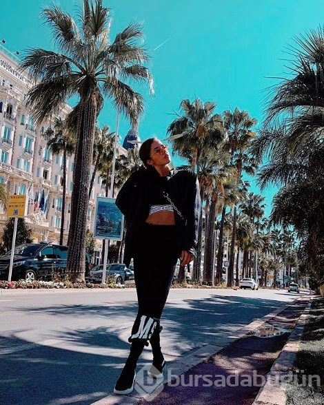 Bensu Soral'a Hakan Baş'tan Cannes'da özel kutlama