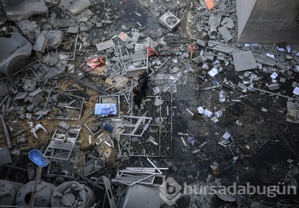 İsrail'in saldırıları Gazze'de birçok kişiyi evsiz bıraktı
