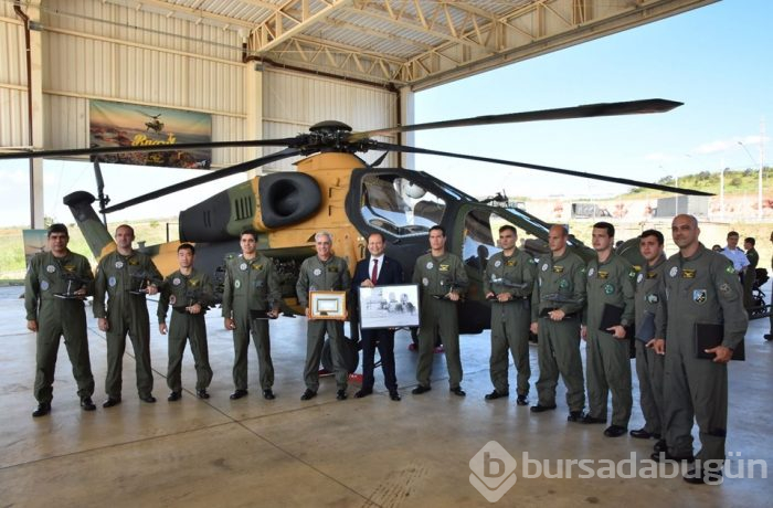 Atak helikopteriden Brezilya'da gövde gösterisi