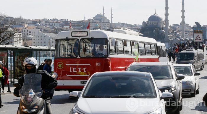 'Tosun'' yeniden İstanbul yollarında
