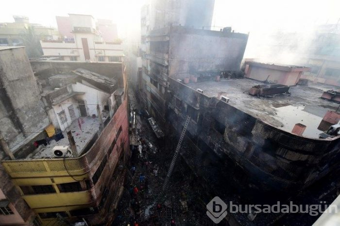 Bangladeş'te tarihi bölgede yangın: 69 ölü