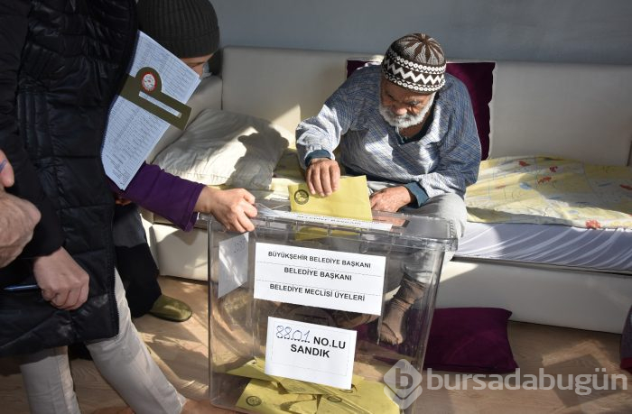 Yerel seçimler Bursa'da böyle geçti