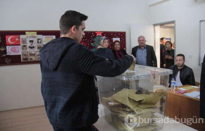 Yerel seçimler Bursa'da böyle geçti