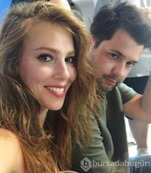 Elçin Sangu ile Yunus Özdiken kameraları görünce kaçtı
