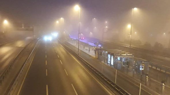 İstanbul'da sis etkili oluyor
