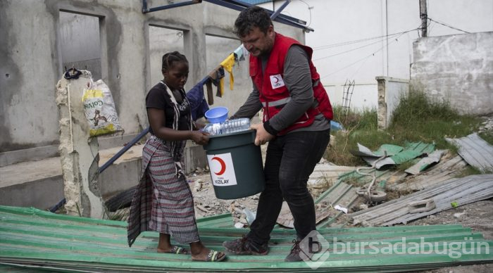 Türk Kızılay'dan Mozambik'te 233 aileye gıda yardımı
