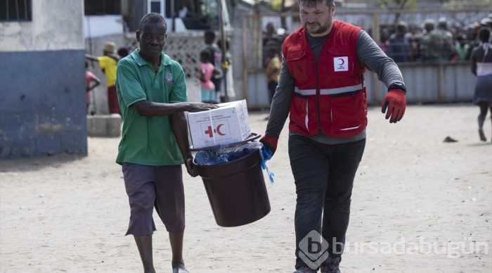 Türk Kızılay'dan Mozambik'te 233 aileye gıda yardımı
