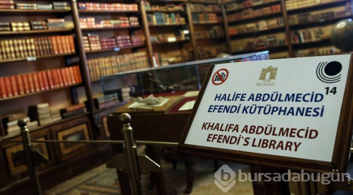 Tarihe şahitlik eden "Halife Abdülmecid Efendi Kütüphanesi"
