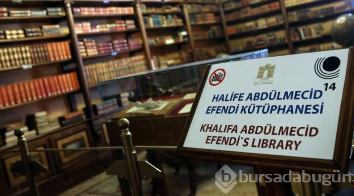 Tarihe şahitlik eden "Halife Abdülmecid Efendi Kütüphanesi"
