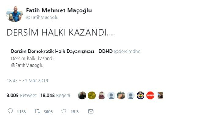 Tunceli'yi alan Komünist Başkan Mehmet Fatih Maçoğlu'nun, asıl mesleğine bakın!