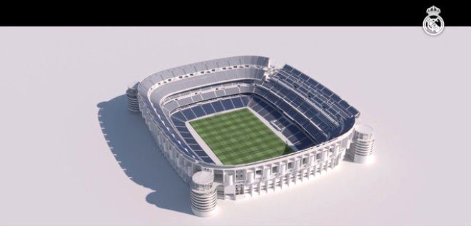 İşte Real Madrid'in 360 derece ekranla kaplı dijital stadyumu!