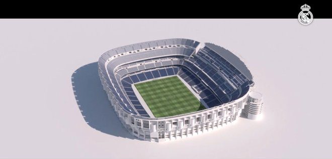 İşte Real Madrid'in 360 derece ekranla kaplı dijital stadyumu!