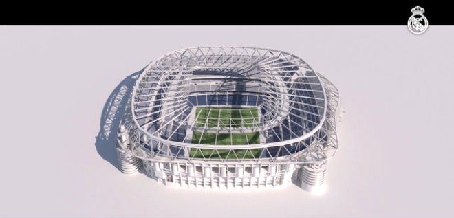 İşte Real Madrid'in 360 derece ekranla kaplı dijital stadyumu!