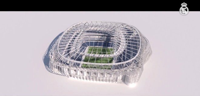 İşte Real Madrid'in 360 derece ekranla kaplı dijital stadyumu!