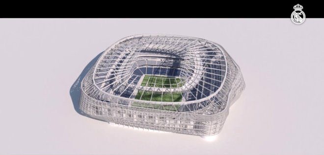 İşte Real Madrid'in 360 derece ekranla kaplı dijital stadyumu!