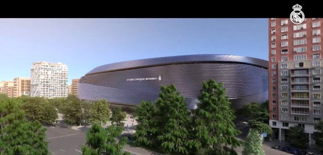 İşte Real Madrid'in 360 derece ekranla kaplı dijital stadyumu!