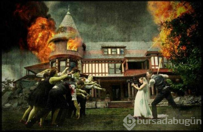 En çılgın düğün fotoğrafları
