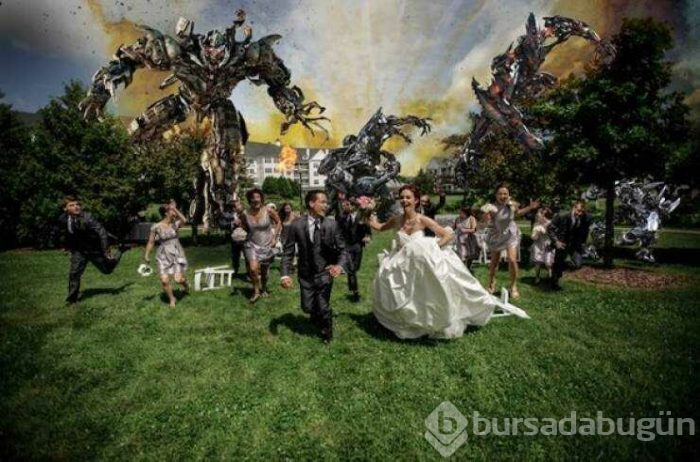 En çılgın düğün fotoğrafları
