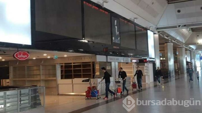  Atatürk Havalimanı sessizliğe büründü 